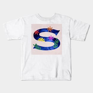 Decorative letter S Kids T-Shirt